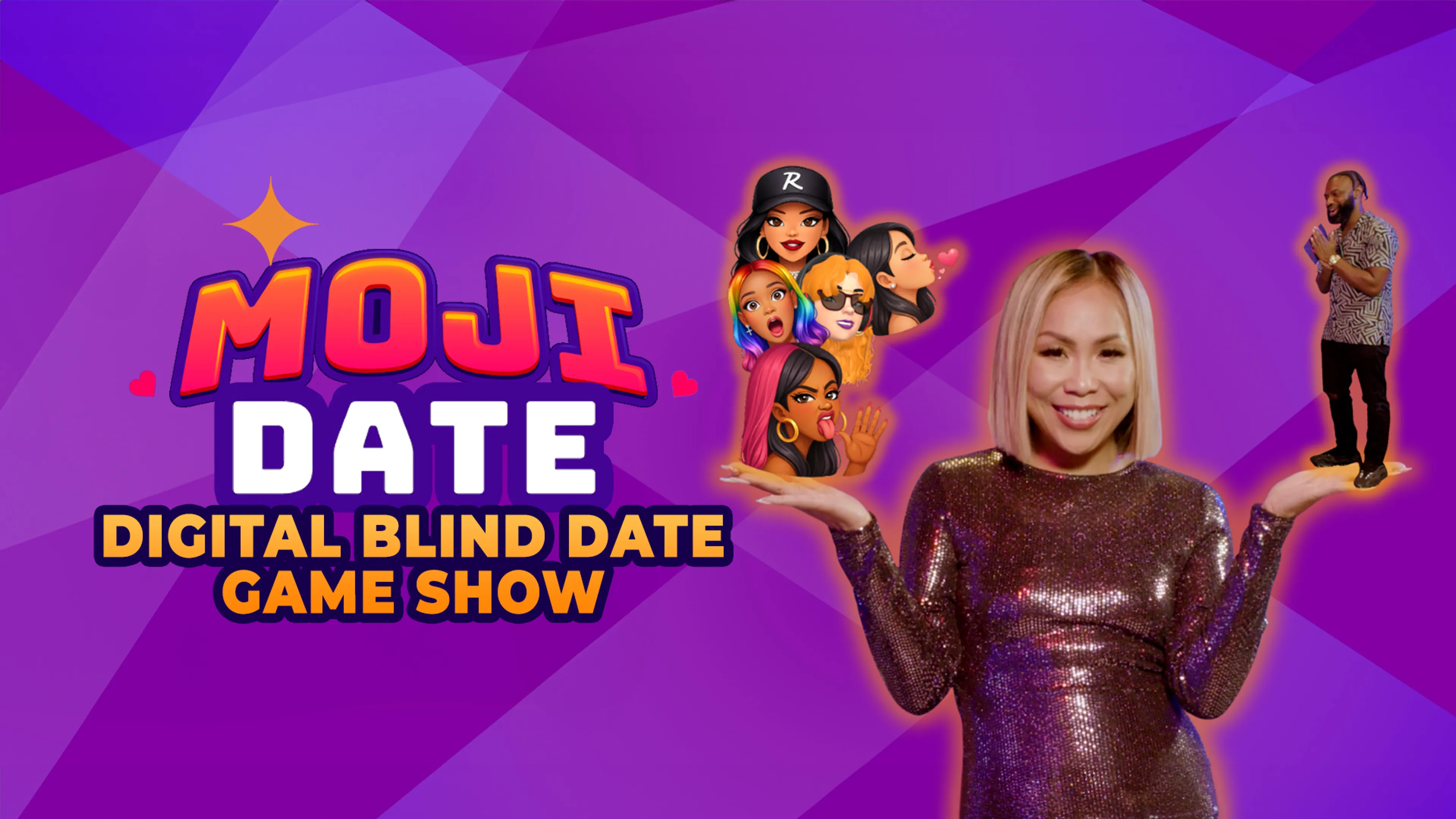 Moji Date: Digital Blind Date Game Show poster